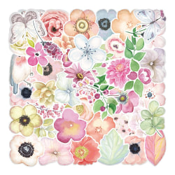 Pack med Klistermärken - Blommor multifärg
