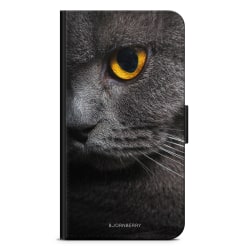 Bjornberry Plånboksfodral Sony Xperia 5 - Katt Öga