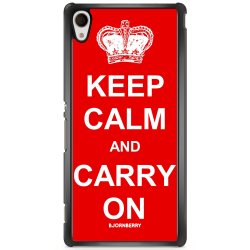 Bjornberry Skal Sony Xperia Z3+ - Keep calm carry on