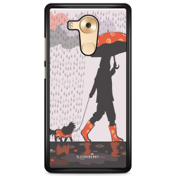 Bjornberry Skal Huawei Mate 8 - Promenad i Regnet