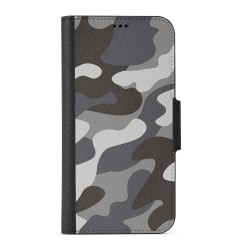 Naive iPhone 8 Plånboksfodral  - Grey Camo