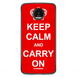 Bjornberry Skal Motorola Moto G5S Plus - Keep calm carry on