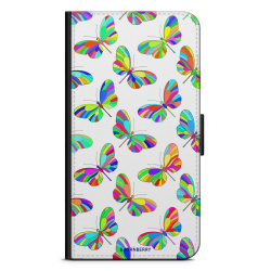 Bjornberry Plånboksfodral iPhone 4/4s - Multi Fjärilar
