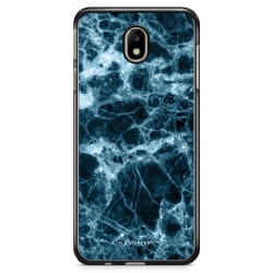 Bjornberry Skal Samsung Galaxy J5 (2017) - Blå Marmor