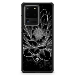 Bjornberry Skal Samsung Galaxy S20 Ultra - Svart/Vit Lotus
