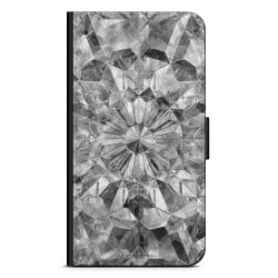 Bjornberry Plånboksfodral iPhone 5C - Grå Kristaller