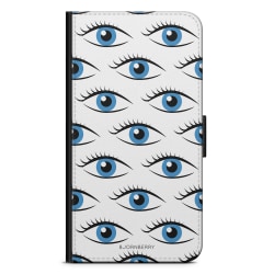 Bjornberry Fodral Samsung Galaxy Note 4 - Blå Ögon