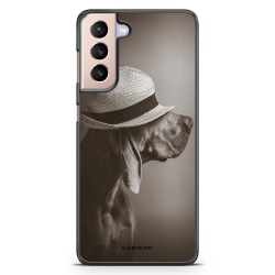 Bjornberry Skal Samsung Galaxy S21 - Hund med Hatt