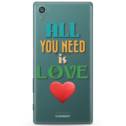 Bjornberry Sony Xperia Z5 Compact TPU Skal -All You Need Is Love