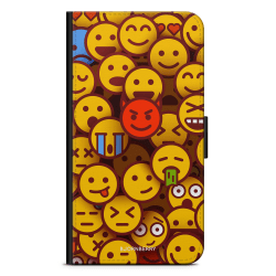 Bjornberry Plånboksfodral Huawei Y6 (2019)- Emojis