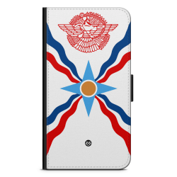 Bjornberry Plånboksfodral Moto G5 Plus - Assyriska flaggan
