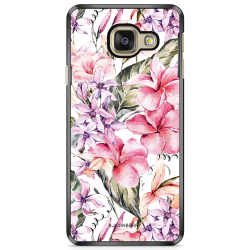 Bjornberry Skal Samsung Galaxy A3 7 (2017)- Vattenfärg Blommor