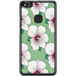 Bjornberry Skal Huawei P10 Lite - Gräddvita Blommor