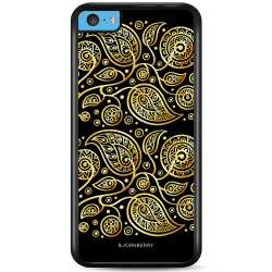 Bjornberry Skal iPhone 5C - Guld Blommor