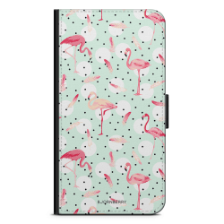 Bjornberry Plånboksfodral LG V30 - Flamingos