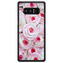 Bjornberry Skal Samsung Galaxy Note 8 - Rosa Rosor