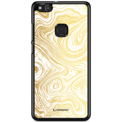 Bjornberry Skal Huawei P10 Lite - Guld Marmor