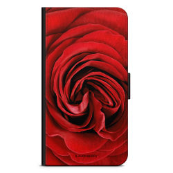 Bjornberry Plånboksfodral Huawei Nexus 6P - Röd Ros