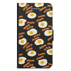 Bjornberry Plånboksfodral Sony Xperia XA2 - Bacon 'n' Egg