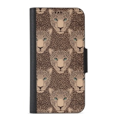 Naive iPhone 11 Plånboksfodral - Leopard