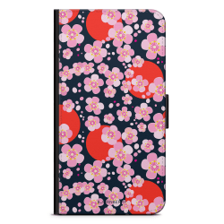 Bjornberry Plånboksfodral iPhone 12 Mini - Japan Blommor