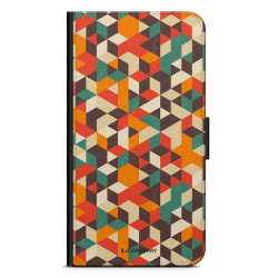 Bjornberry Plånboksfodral OnePlus Nord - Retro Geometri