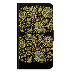 Bjornberry Fodral Sony Xperia 10 IV - Guld Blommor