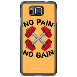 Bjornberry Skal Samsung Galaxy Alpha - No Pain No Gain