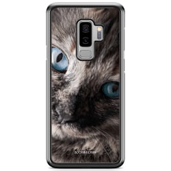 Bjornberry Skal Samsung Galaxy S9 Plus - Katt Blå Ögon