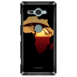 Bjornberry Sony Xperia XZ2 Compact Skal - Afrika Svart