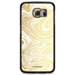 Bjornberry Skal Samsung Galaxy S6 Edge+ - Guld Marmor