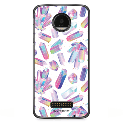 Bjornberry Skal Motorola Moto Z - Kristaller Regnbåge