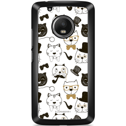 Bjornberry Skal Moto G5 Plus - Tecknade Katter