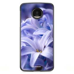 Bjornberry Skal Motorola Moto G5S Plus - Blå blomma