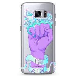 Bjornberry Samsung Galaxy S7 TPU Skal - Fight Like A Girl
