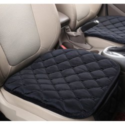 Bekväm halkfri, andningsbar bilkudde Black 1pcs-Front seat cushion