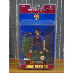 Modell tecknad fotboll superstjärna Messi C Ronaldo samling dekoration jul leksak gåva docka Blue About 16CM