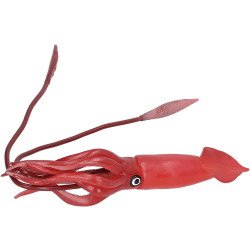 Bläckfisk figurmodell leksak, marin organism realistiska handmålade bläckfisk PVC modell simulering utbildning