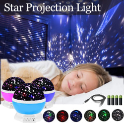 Star Projector LED - Galaxy Projector Christmas Bedroom Lights blue