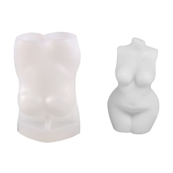3D Body Candle Silikon Form Ice Cube Maker