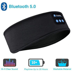 Bluetooth Sovhörlurar Sport Pannband Tunt Mjuk
