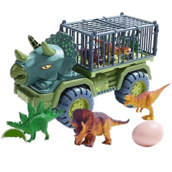 Bil leksak dinosaurier transport bil bärare lastbil leksak dra tillbaka
