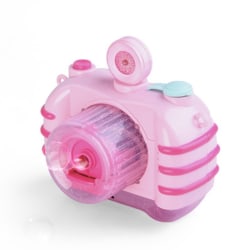 Magic Bubble Camera Toy Light Toy Automatisk Bubble Gun Girl