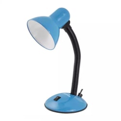Skrivbordslampa med justerbar arm - blå Blå