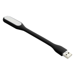 USB LED -lampa för dator - svart Svart