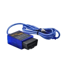 USB OBD2/OBDII/OBD Fault Code Reader Automotive Diagnostic Blå