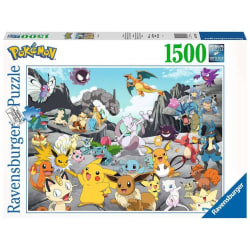 Pokémon, pussel - klassiker - 1500 stycken multifärg
