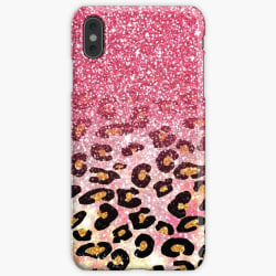 Skal till iPhone X/Xs - Leopard Pink