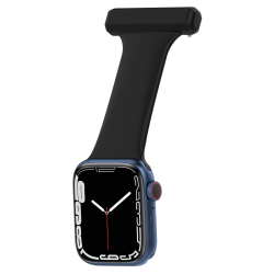 Apple Watch 42/44/45/49 mm Rem Sjuksköterskeklocka Svart