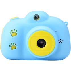 1 st barnkamera, digitalkamera med blixt (blå)